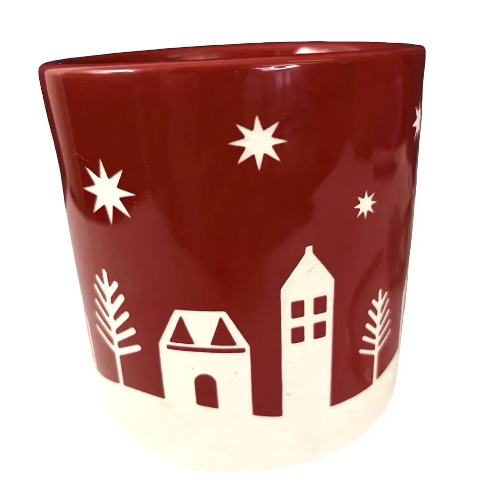 Yankee Candle WINTER VILLAGE Scenterpiece Easy MeltCup WARMER Christmas w/ Timer